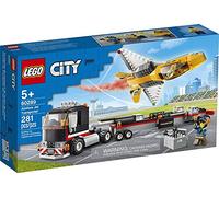 LEGO City Airshow Jet Transporter 60289 Building Kit; Fun Toy Playset