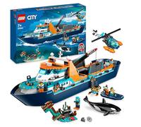 LEGO City: Arctic Explorer Ship, Big Floating Boat Toy (60368)