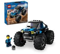 LEGO City Blue Monster Truck Off-Road Toy Playset with a Driver Minifigure, Imaginative Toys for Kids, Fun Gift for Boys and Girls Aged 5 Plus, Mini Monster Truck, 60402