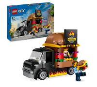 LEGO City Burger Van, Food Truck Toy for 5 Plus Year Old Boys & Girl (US IMPORT)