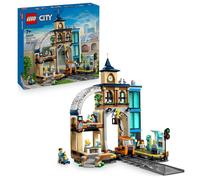 LEGO City Central Train Station Construction Toy Set 60469