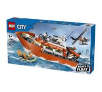 LEGO City Coast Guard Rescue Boat & Helicopter Playset 60504