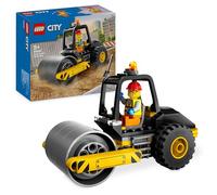 LEGO City Construction Steamroller, Vehicle Toy for Boys, Girls & Kids aged 5 Plus Years Old, Model Truck Building Set with a Worker Minifigure, Engineering Toys, Small Birthday Gift Idea 60401