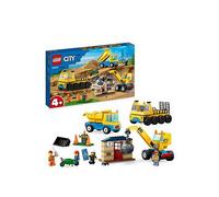 LEGO 60391 City Construction Trucks And Wrecking Ball Crane