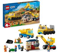 LEGO 60391 City Construction Trucks And Wrecking Ball Crane