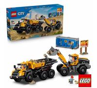 Lego City Dump Truck And Front-End Loader 60494 Building Set, 1132 Pieces, Construction Vehicle Toy For Kids Ages 8+