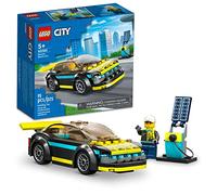 LEGO City Electric Sports Car 60383, Toy for 5 Plus Years Old Boys and Girls, Race Car for Kids Set with Racing Driver Minifigure, Building Toys