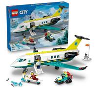LEGO City Emergency Air Ambulance Airplane Toy Playset 60465