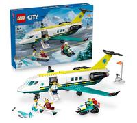 LEGO City Emergency Air Ambulance Airplane Toy Playset 60465