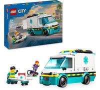 Lego City Emergency Ambulance Toy Vehicle Set 60451 One Colour