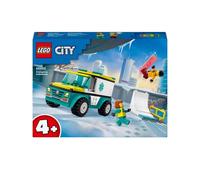 LEGO® City 60403 Emergency Ambulance and Snowboarder