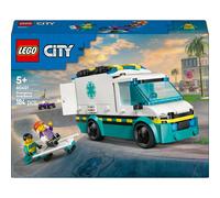 Lego City Emergency Ambulance Toy Vehicle Set 60451 One Colour