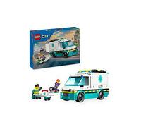Lego City Emergency Ambulance Toy Vehicle Set 60451 One Colour