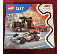 LEGO City 60493 F1 Display Truck with Audi F1 Race Car Age 7+ 508pcs