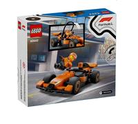 LEGO® City F1® Driver with McLaren Race Car Mini Vehicle Toy Playset 60442