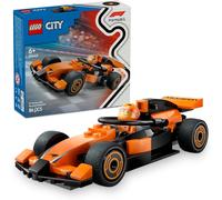 LEGO® City F1® Driver with McLaren Race Car Mini Vehicle Toy Playset 60442