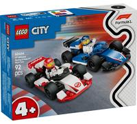 Lego City F1 Williams Racing &Amp; Haas F1 Race Cars 60464 One Colour