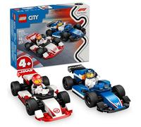 Lego City F1 Williams Racing &Amp; Haas F1 Race Cars 60464 One Colour