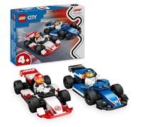 Lego City F1 Williams Racing &Amp; Haas F1 Race Cars 60464 One Colour
