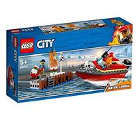 LEGO City Fire Brigade Dock Side Fire 60213 (97 parts) - 2019