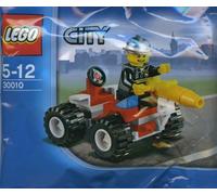 LEGO CITY - FIRE CHIEF - CAR & FIREMAN MINI FIGURE - SET 30010 - NEW!