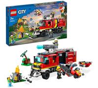 LEGO City Fire Command Unit Set with Fire Engine Toy 60374