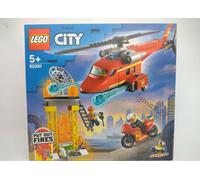 LEGO City: Fire Rescue Helicopter and Motorbike Toy (60281)
