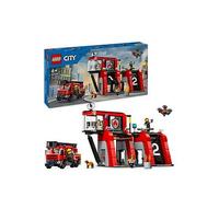 Lego City Fire Station With Fire Engine Playset 60414 One Colour
