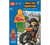 LEGO CITY: Gold Egg Adventure Activity Book with Minifigure