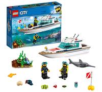 LEGO City Great Vehicles Diving Yacht 60221 Building Kit (148 Pieces)