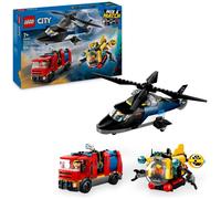 LEGO City Helicopter, Fire Engine & Submarine Remix 60462