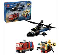 Lego City Helicopter, Fire Engine &Amp; Submarine Remix 60462 One Colour