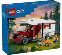 LEGO City Holiday Adventure Camper Van Toy for Age 6+, Creative Building Toys for Boys & Girls - Includes 3 Minifigures & Accessories - Gift Ideas for Birthdays & Holidays - 60454