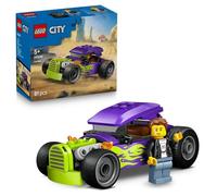 LEGO City Hot Rod Race Car Toy and Mini Figure Buildable Construction Set 60485