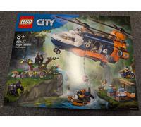 Lego City Jungle Explorer Helicopter At Base Camp