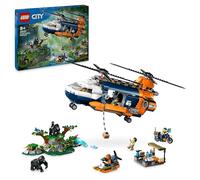 Lego City Jungle Explorer Helicopter At Base Camp