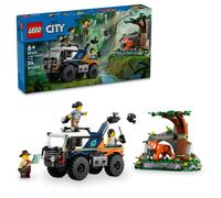 LEGO City Jungle Explorer Off-Road Truck Jungle Toy Building Set for Kids Aged 6 and Up Fun Birthday Gift Idea Off-Road Toy Truck Vehicle 3 Advent