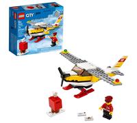 LEGO City Mail Plane 60250 Pretend-Play Toy Fun Building Set for Kids