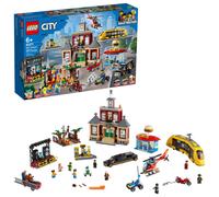 LEGO City Main Square 60271 Set Cool Building Toy for Kids New 2021