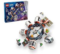 LEGO City Modular Space Station STEM Toy, Modular Exploration Science Toy with 6 Astronaut Minifigures, Gifts for Boys, Girls, and Kids Ages 7 and Up, Building Toy for Kids, 60433