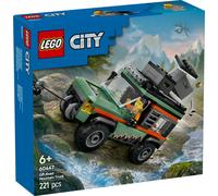 LEGO City Off-Road 4x4 Mountain Truck, Toy Vehicle Set 60447