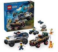 LEGO City Off-Road Police Car Chase, Building Toy Set 60449