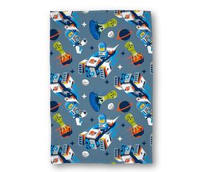 LEGO® City Officially Licensed Fleece Blanket | Super Soft Warm Blue Throw, Cityspace Design | Perfect For The Bedroom, Camping & Sleepovers 100 x 150cm