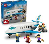LEGO City Passenger Jet Toy - Plane Model Minifigures & Travel 60492