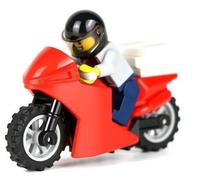 LEGO City: Pizza Delivery Man with Motorcycle