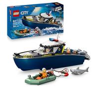 LEGO City Police Boat Chase Toy with a Speedboat 60456