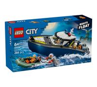 LEGO City Police Boat Chase Toy with a Speedboat 60456