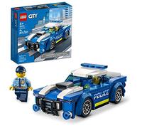 LEGO City Police Car 60312 Building Kit for Kids Aged 5 and Up; Includes a Police Officer Minifigure with a Toy Flashlight and a Police Cap (94 Pieces)