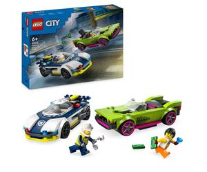 LEGO City Police Car and Muscle Car Chase 60415