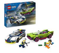 LEGO City Police Car & Muscle Car Chase Set Green